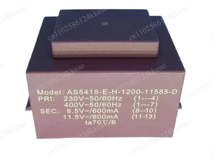 Brand new original Transformer AS5418 12VA input 0-230V-400V output 8.5V 11.5V replace B1406090