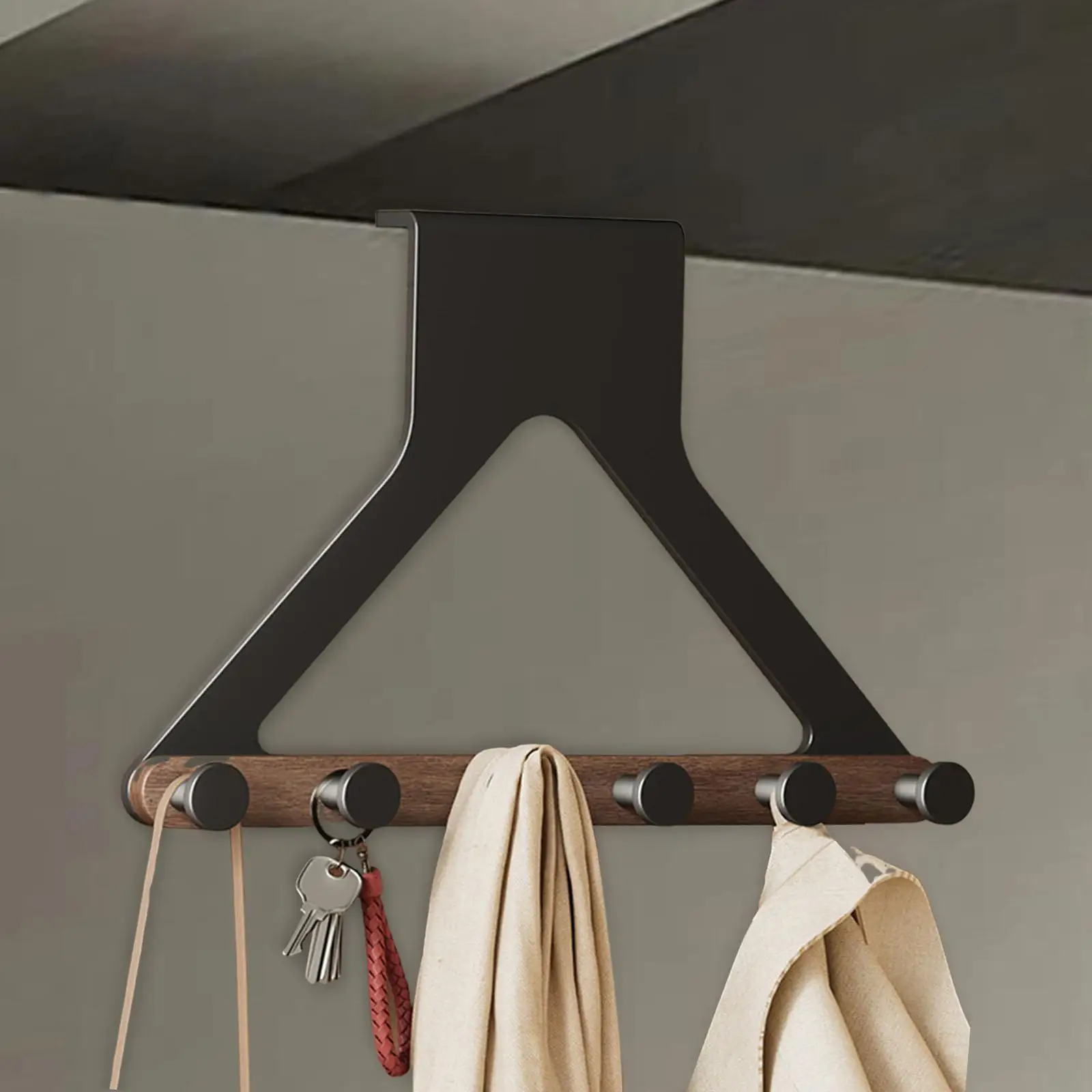 

Треугольник над дверью, крючок, вешалка для полотенец для гостиной, шкафа, зонтов