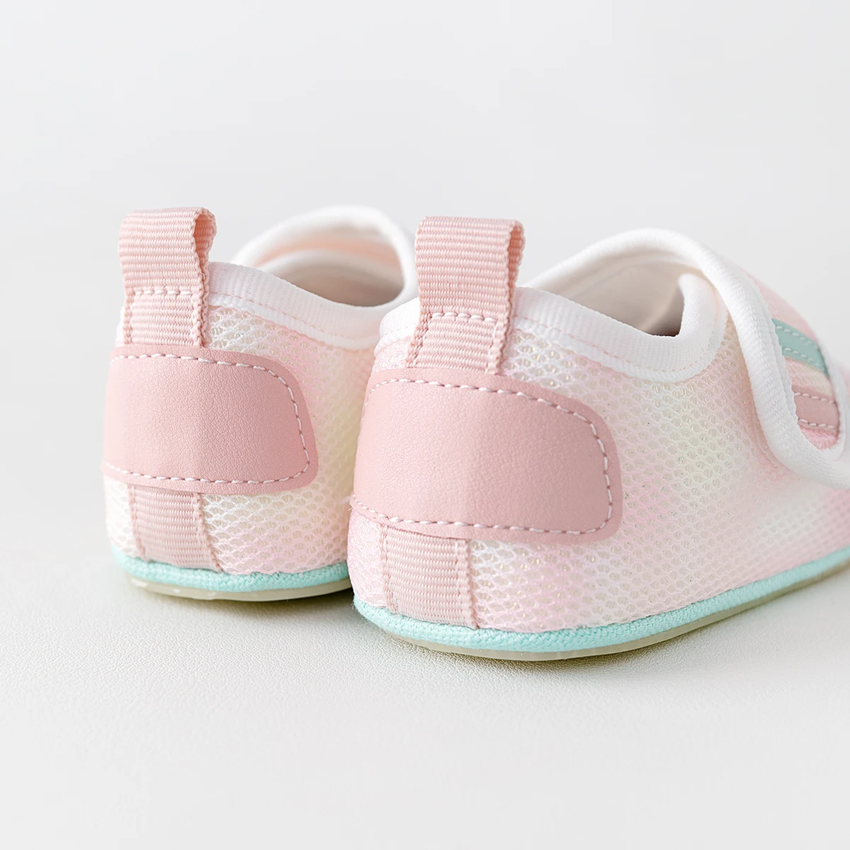Newborn Spring Autumn Lightweight Mesh breathable Shoes Soft Rubber Sole Baby Casual Shoes Non-Slip Walking Shoes Floor Shoes