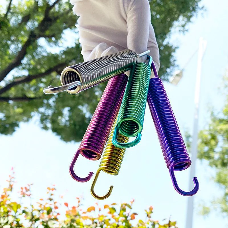Creamily 1PCS Titanium Alloy Spring Kickstand Spring For Motorcycle Modification Support/Side Stand Spring Dirt Pit Bike