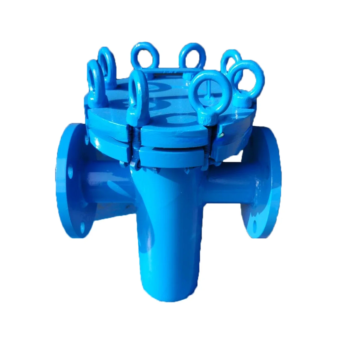 Sell like hot cakes Basket type decontamination device filter/ vertical straight pipe decontamination device