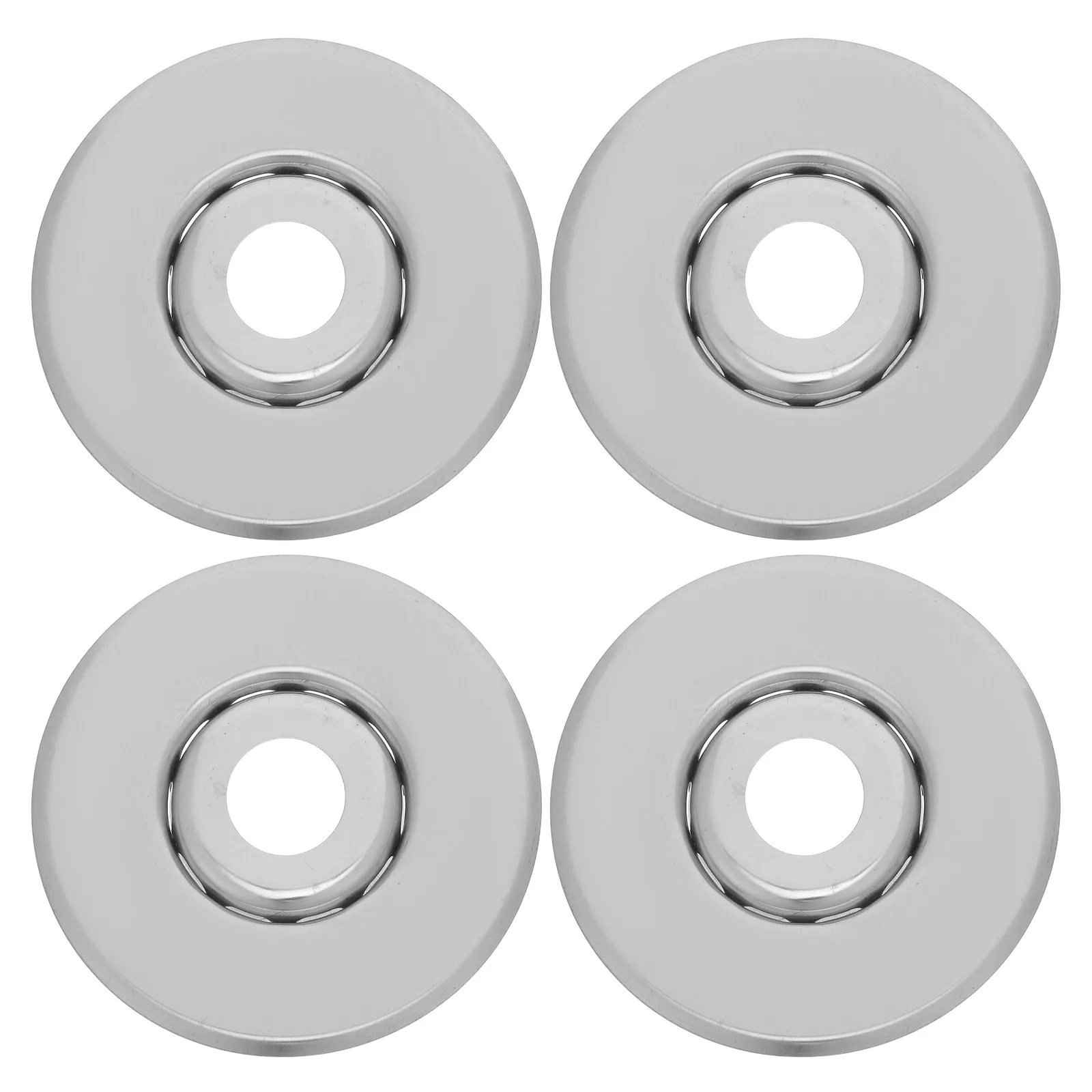 4Pcs Standard Fire Sprinkler Escutcheon Plate Skirt Trim Ring Cover for Recessed Sprinkler Heads Heat Resistant Quick