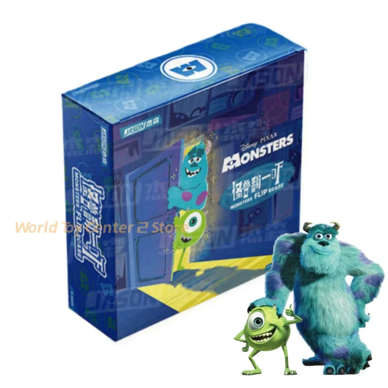 

Оригинальные оригинальные монстры Disney, Inc Card Monster Jumps, игровые коллекционные карты, периферийные игрушки в стиле аниме, подарки для флэш-карт