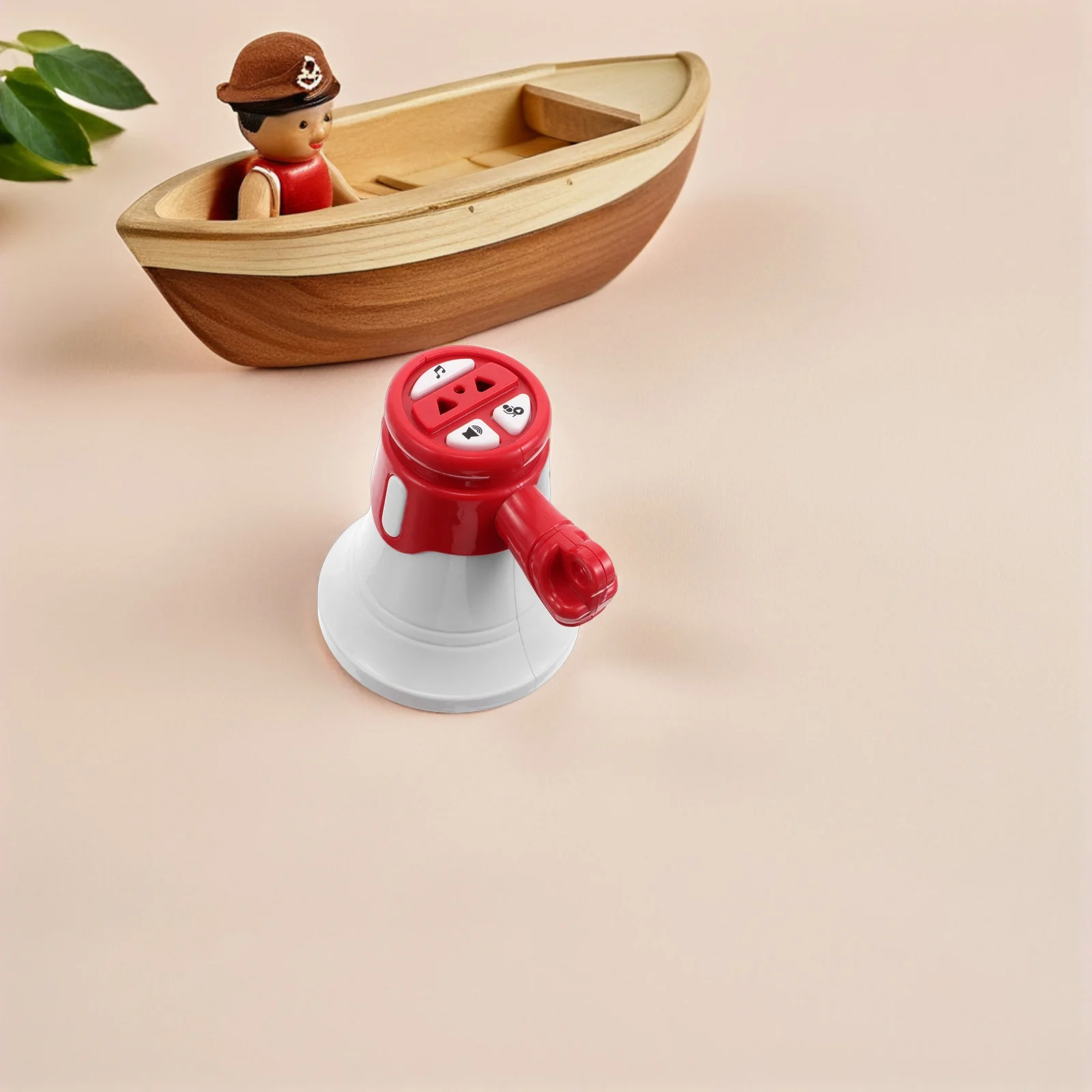 2 قطعة مكبر الصوت الصغير المحمول المفاتيح مكبر للصوت للأطفال الأحداث في الهواء الطلق واضح الصوت مكبر صوت محمول لتقوم بها بنفسك العلامات حقائب الظهر