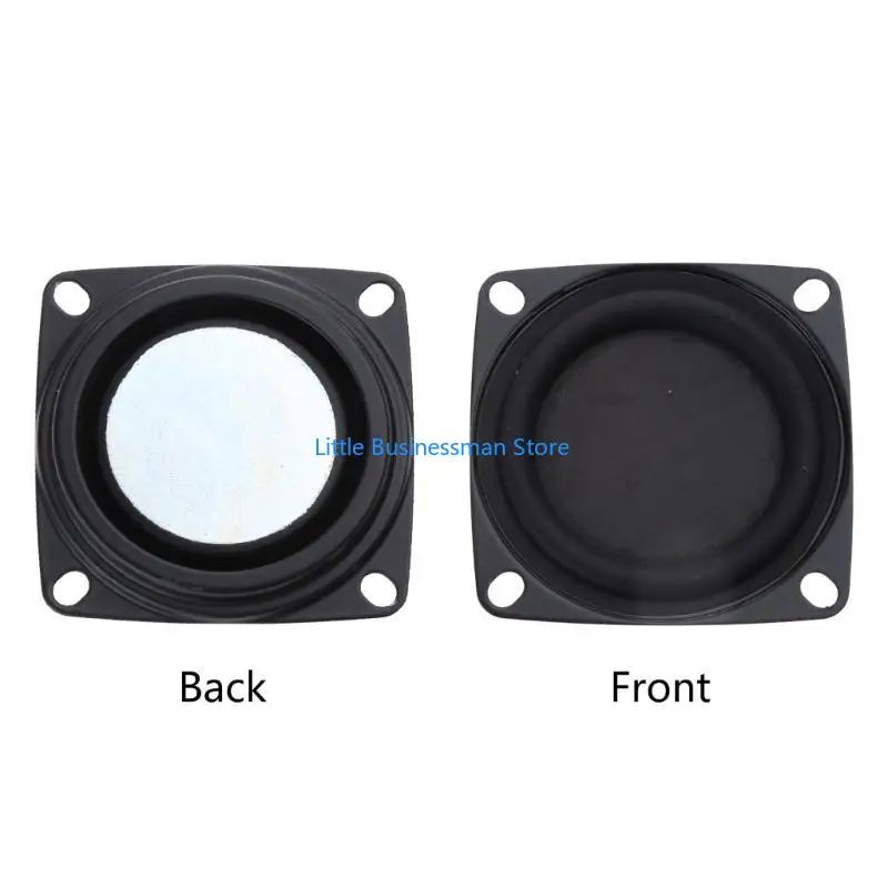 Schwarz Bass Passive Heizkörper DIY Lautsprecher Passive Membran Hohe Leistung Heizkörper Zubehör M76A – Detail 3