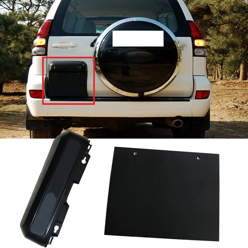 OEM:81696-60011 For Toyota LAND CRUISER PRADO 120 LC120 2003-2009 Auto Rear Door Tail Gate License Plate Light Lamp Cover Frame