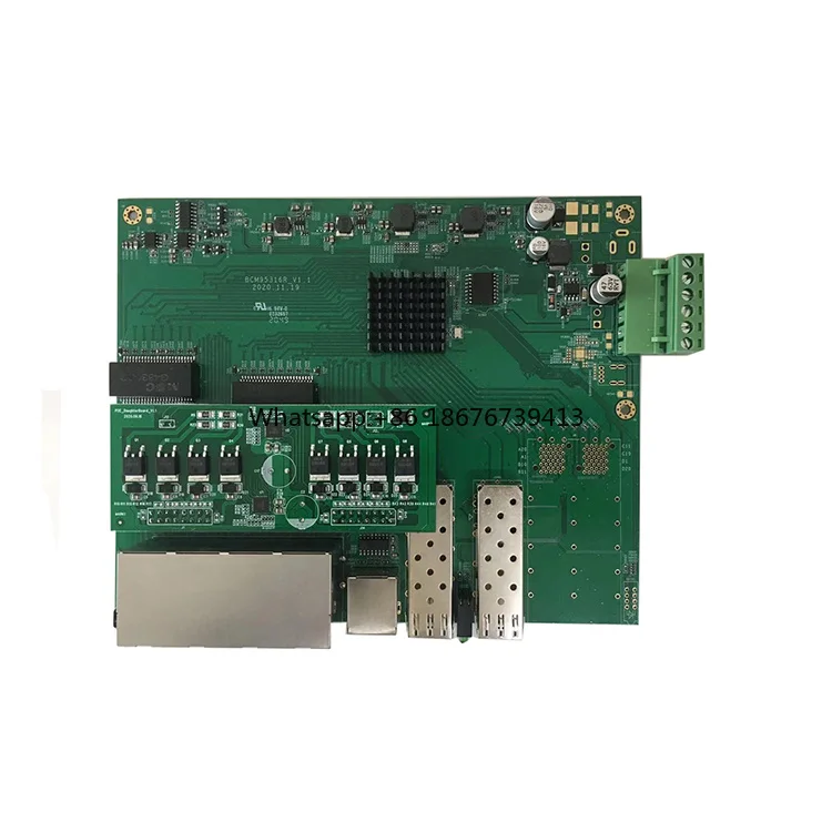 Industrial 8-Port Gigabit PoE+ Switch | 10G SFP+ Uplink  Managed Rugged Enterprise Ethernet Switch