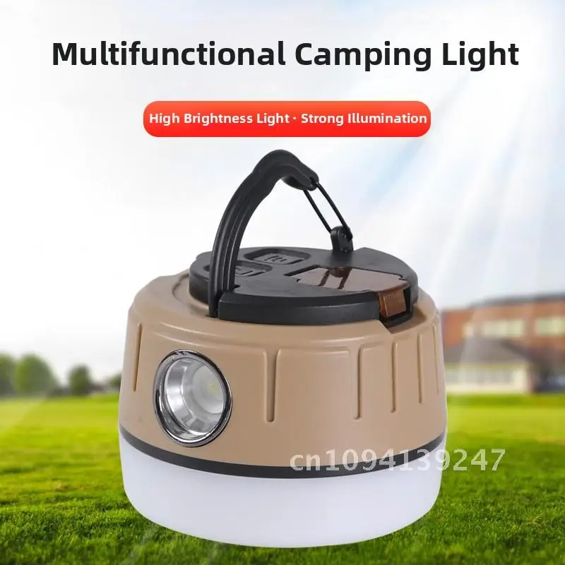 

Camping lights, outdoor LED multifunctional camping tent lights, ambient lights, USB charging hanging magnetic handle lights