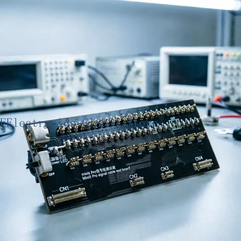 462B Cable Diagnostic Board for Mini 5Pro Signal Checks with Type C Input, Control Key, LED Status Feedback and Four-Port Repair