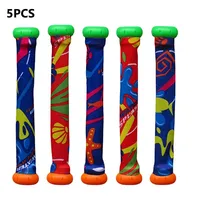 5Pcs 18*3cm Underwater Diving Dive Stick Toy Underwater Swimming Diving Pool Toy Under Water Games Training Diving Sticks