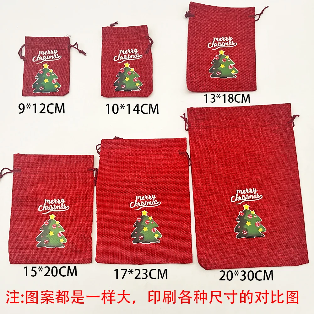 2024 Christmas Collection Bag 2x2 3x3 4x4 Magic Cube Storage Bag for Children's Christmas Gifts