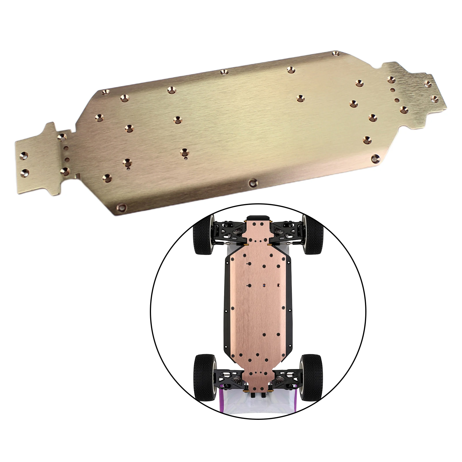 Metall-RC 124019 -1823 Chassis passend für WLtoys 124018 124019   1:12 RC Driftauto