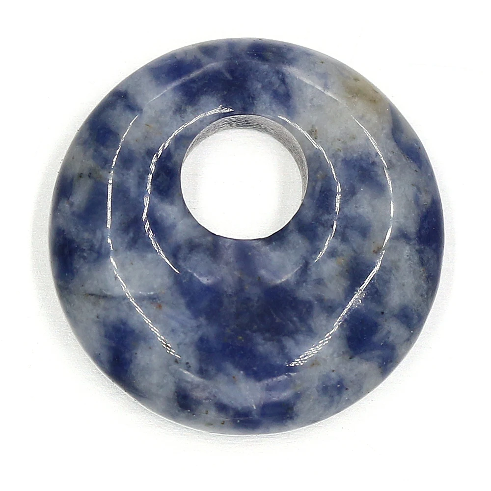 Natural Stone Green Aventurine Agate Amethyst Opal Large Hole Beads DIY for Making Jewelry Accessories Gift 18mm Hole 5.5mm