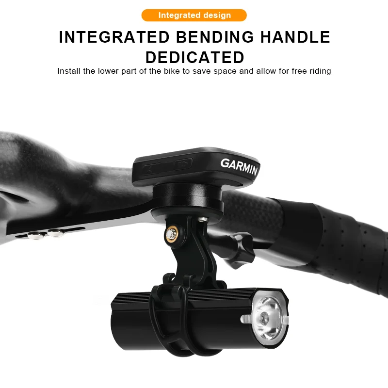 Uchwyt na komputer rowerowy uchwyt ze stopu aluminium stoper rowerowy uchwyt prędkościomierza do Garmin Bryton Edge Series Gopro lekki stojak