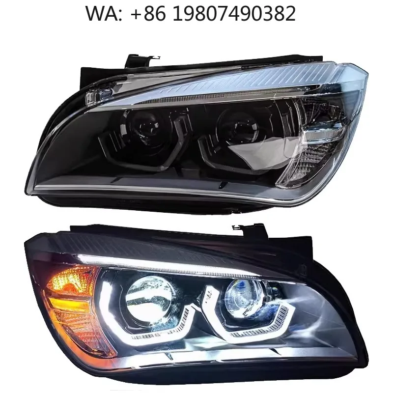 

Dynamic LED Front Headlight RGB Color Changing Projector Lens Auto Lighting Upgrade Car Accessories