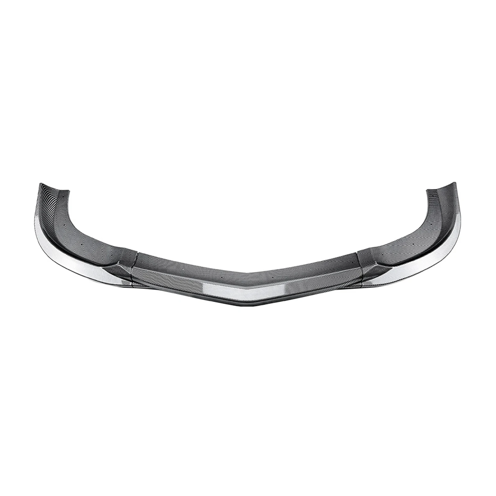 Front Bumper Spoiler Lip Lower Splitter Protector Chin Blade For Mercedes Benz W204 C Class Sedan C63 AMG 2008 2009 2010 2011
