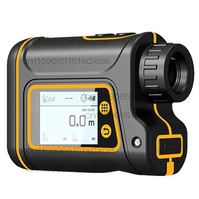 SW-1000B SW-1500B تلسكوب المدى الصناعي شاشة تعمل باللمس 800 متر 1000 متر 1500 متر مقياس المدى جولف Rangefinder #4