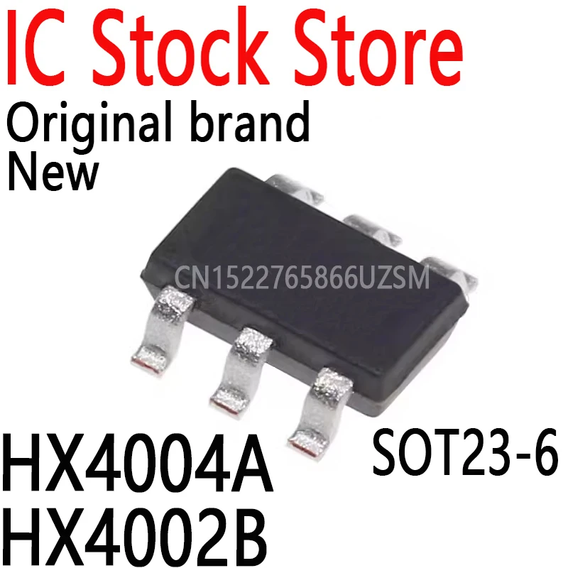 10/50/100PCS HX4004 4004 HX4002 Screen Printing HX-JE HX JE SOT23-6 Non-inductive Boost Chip IC 4004A HX4004A HX4002B