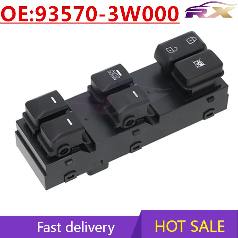 

OEM:93570-3W000 Suitable For 2004-2016 Kia Sportage Automobile Glass Lifter Switch Electric Window Switch
