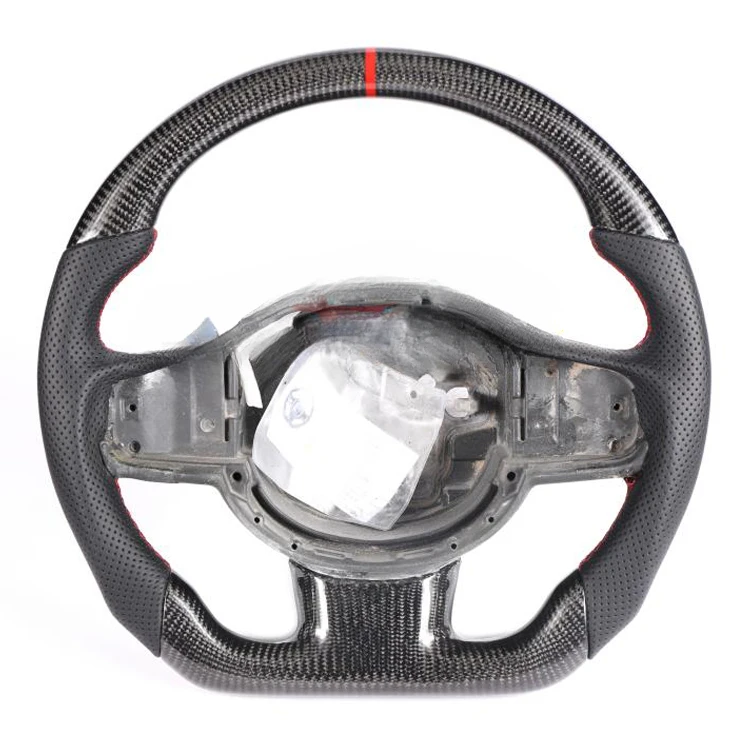 Carbon Fiber and Leather Steering Wheel for Volvos S90 S60 V60 V90 S40 V40 XC60 XC40 XC90/	Sports