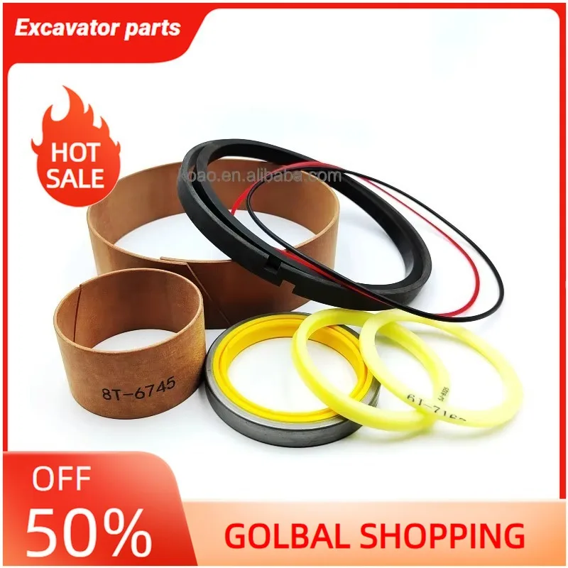 

Для подходящего комплекта уплотнений для цилиндра стрелы CAT 966G (номер детали). 228-1780)