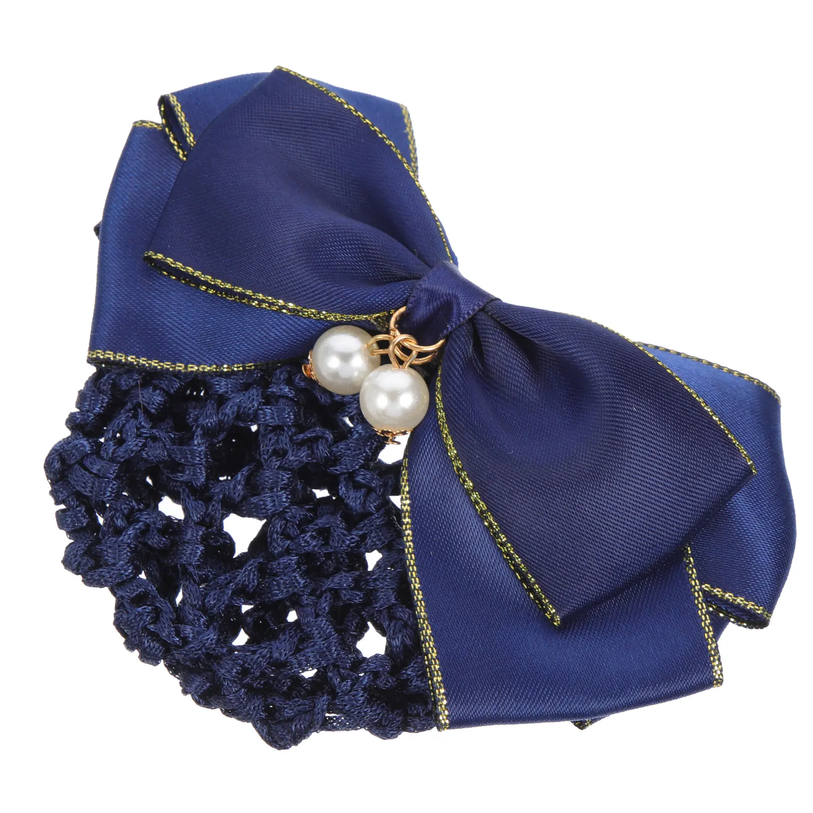 

Bun Net Bowknot Bun Cover For Bank Clerk Nurse Stewardess Dancer Women Hairnets Ballet Hair Accessory Formal Occasions Thin