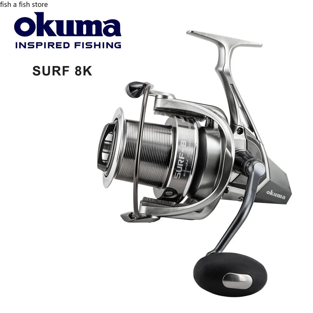 Okuma Surf 8K  Surf Long Cast Spinning Fishing Reel