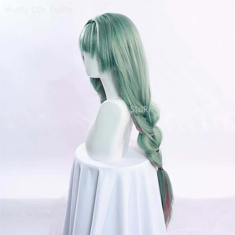 In Stock Game Wuthering Waves Cosplay Phrolova Cosplay Green Double Ponytail Wig Halloween Party Women