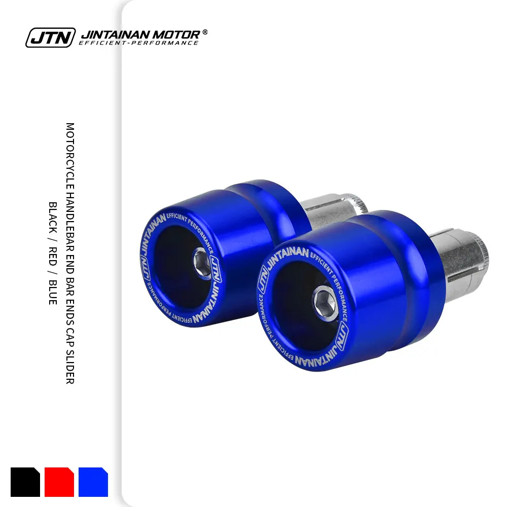 Tapones de manillar JTN Ninja500, contrapesos deslizantes para motocicleta Kawasaki Ninja 125 250 300 400