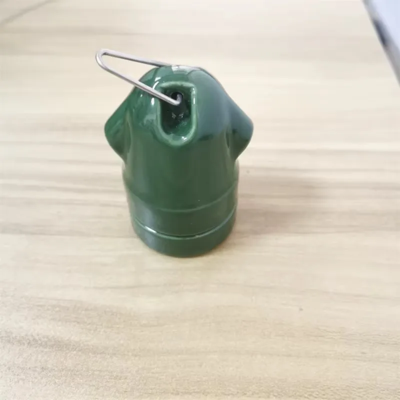 E27 Vintage Ceramic Lamp Holder with Hook – Waterproof Edison Light Socket for High-Temperature Bulbs, Wall & Table DIY Lighting