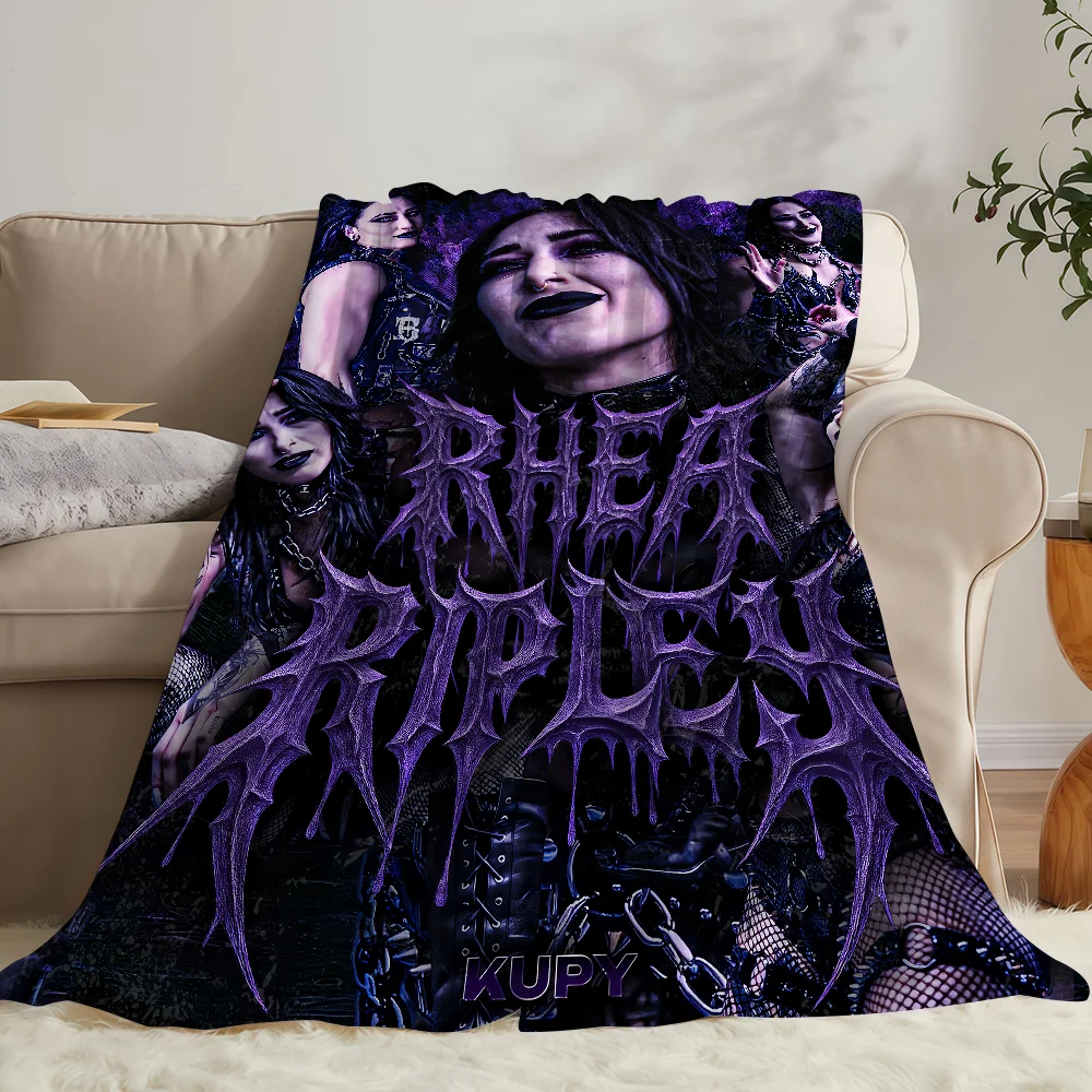 R-Rhea R-Ripley Blanket Soft Warm And Thick Perfect For Bedroom Living Room Bed Sofa Camping Picnic Office Gift