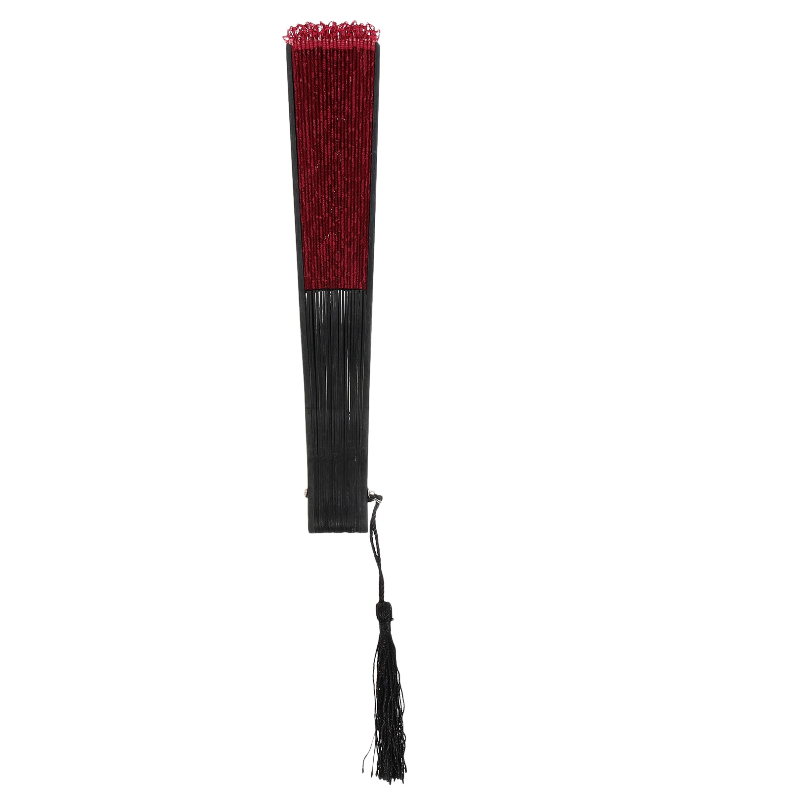 

Lace Folding Fan Decorative Handheld Wedding Bridal Fans Retro Wood Design Party Birthday Props Wall Adornment Traditional Style