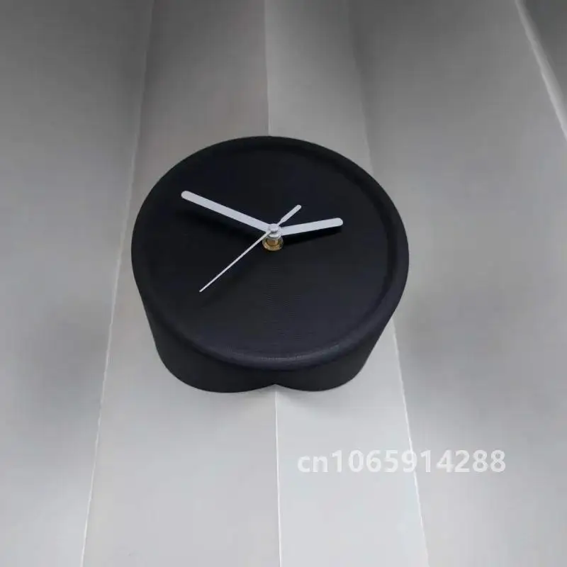 8 Inch Corner Wall Clocks Minimalist Wall Art Clock Bedroom Mechanism Silent Watches Living Room Luxury Desktop Watch Home Decor