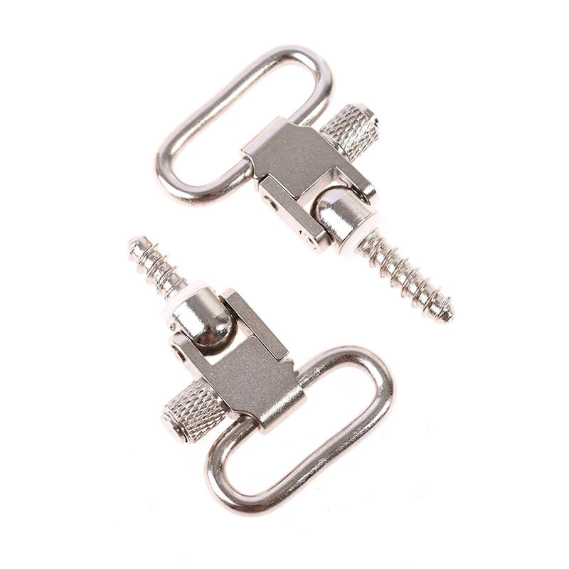 2Pcs/Lot Professional Quick Detachable Sling Swivel Adapter Kit Type Stainless Steel For Outdoor Camping