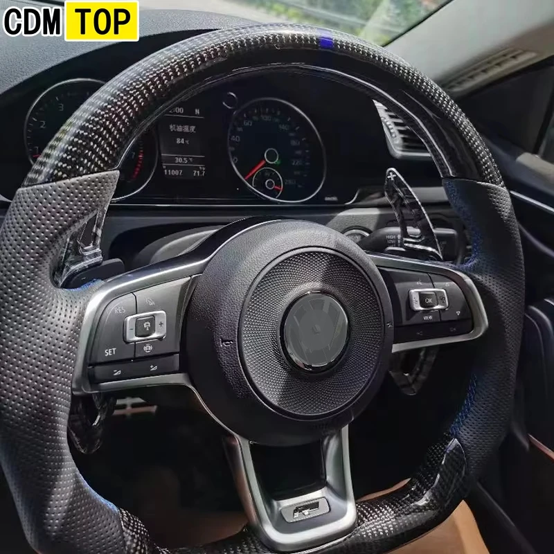 Voor Volkswagen stuurwiel paddle shift VW Golf7 Rline 7.5 GTI Tiguan Sciricco Touran X Sagitar POLO MK7 GTD GTE accessoires