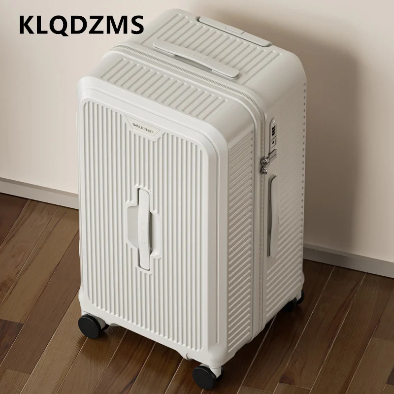 

COLENARA 24"26"ABS+PC Suitcase 20 Inches Boarding Box Women Cart Case Cart Style Travel Bag Men's Ultra-light Cabin Luggage