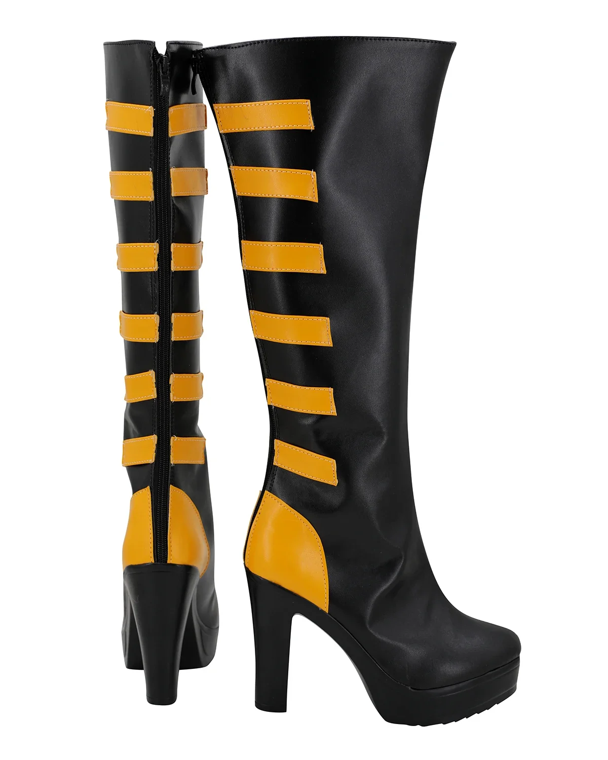 Trio Tiger's Eye Amazon Cosplay Shoes High Heel Boots Custom Made Any Size