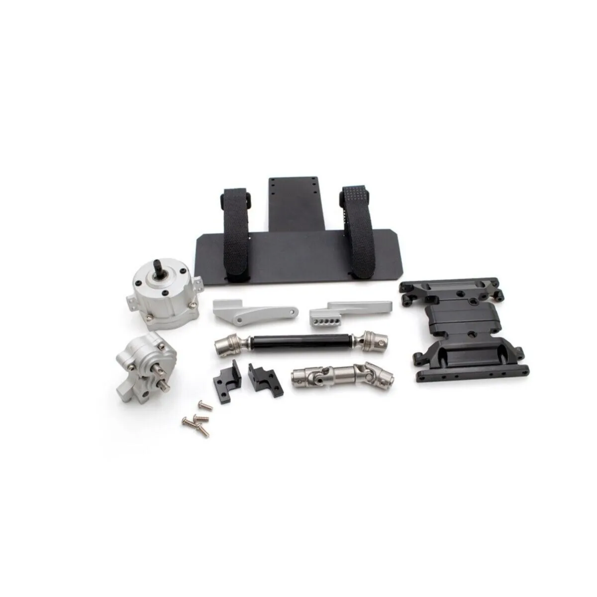 LCX Racing 1/10 RC Crawler caja de cambios de transmisión planetaria de aluminio para Axial SCX10 II 90046 90047 piezas mejoradas Accesorios