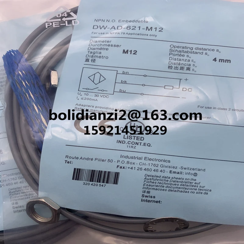 

Brand new off the shelf DW-AD-621-M12 DW-AS-621-M18-120 623 4-M30-002 M8-001