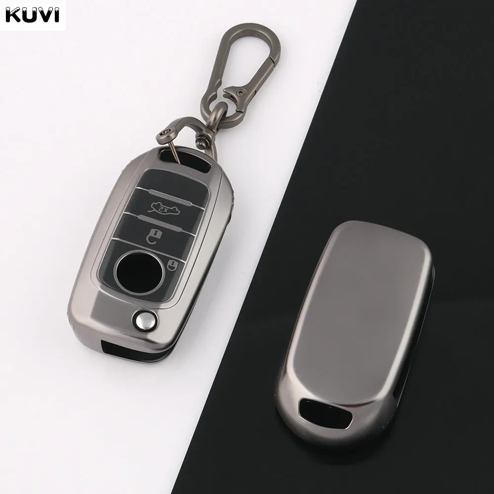 New TPU Car Flip Key Case Cover Shell Fob with keychain For FIAT Tipo Toro Nuovo Freedom 500X Doblo Argo Grazie Key Protector