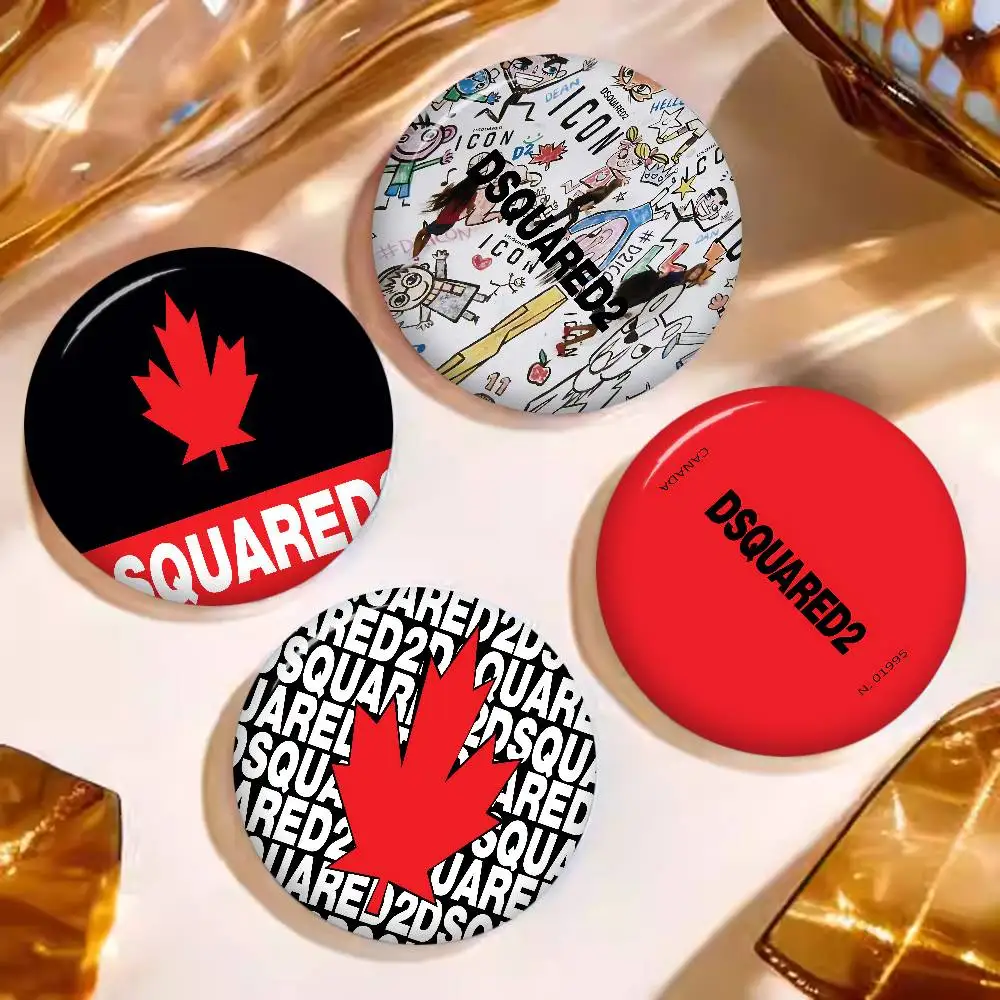 Fashion Brand D-Dsquared 58mm Cute Series Pins Funny Badge Interesting Cartoon Animals Brooches Backpack Clothes Gift Accessory