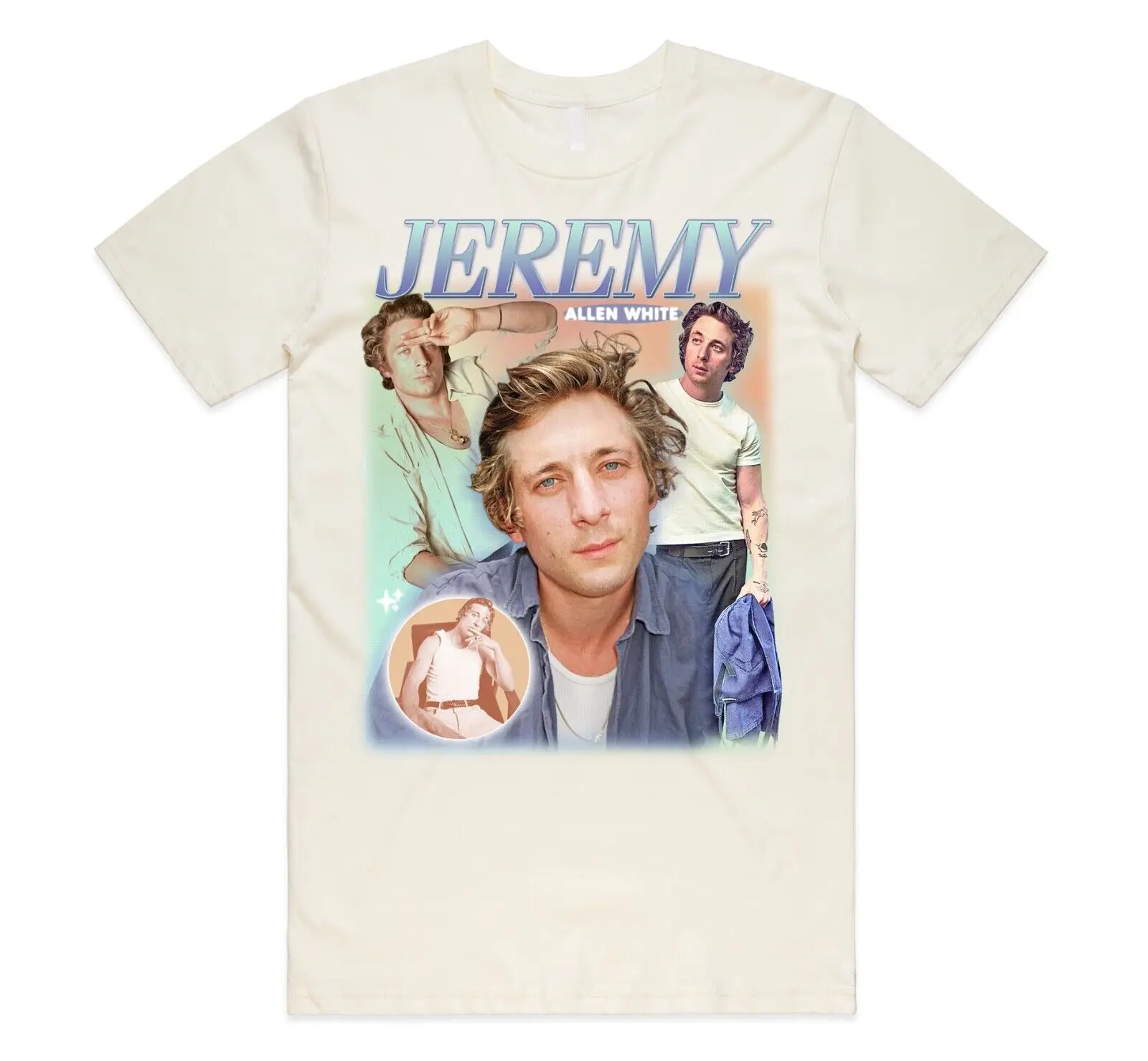 Jeremy Allen White Homage T shirt Top TV Show Adult Original Berf