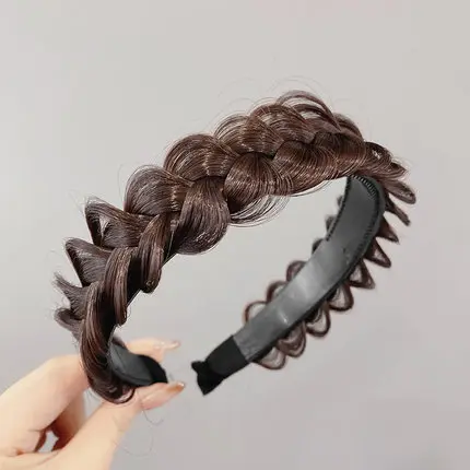 Fashion Fishbone Braid Lazy Wig for Women