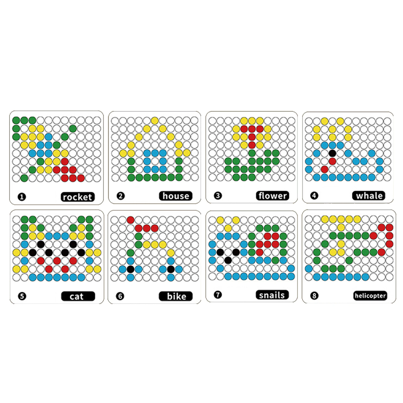 Rabbit Magnetic Drawing Board Children Drawing Board Magnetic Beads Radish Pen Graffiti Board Paiting Teaching Montessori Toy