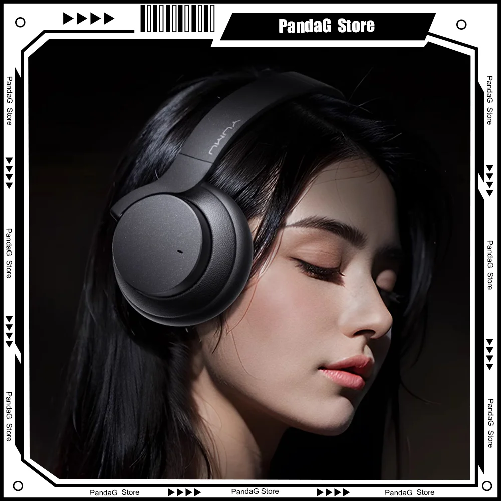 

YUMU YM-T1 Active Noise Headset Cancelling CVC Bluetooth Wireless Spatial Audio Headphone 135H Playtime Earphone Over Gaming