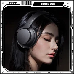 YUMU YM-T1 Active Noise Headset Cancelling CVC Bluetooth Wireless Spatial Audio Headphone 135H Playtime Earphone Over Gaming