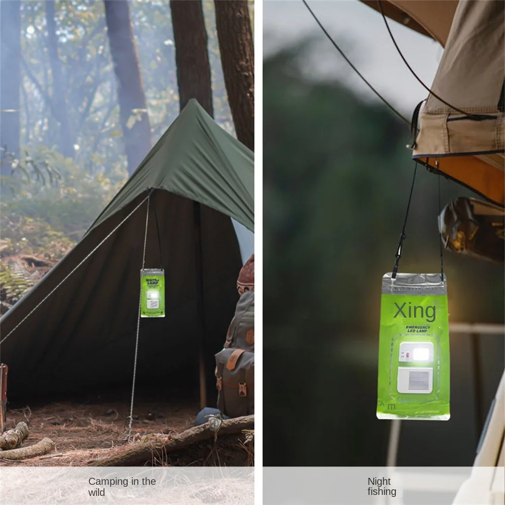 ไฟฉุกเฉินแบบชาร์จไฟได้ไฟตั้งแคมป์แบบพกพาไฟฉุกเฉินที่ทนทานไฟเตือนสำหรับตั้งแคมป์ขนาดกะทัดรัดไม่เป็นที่นิยม