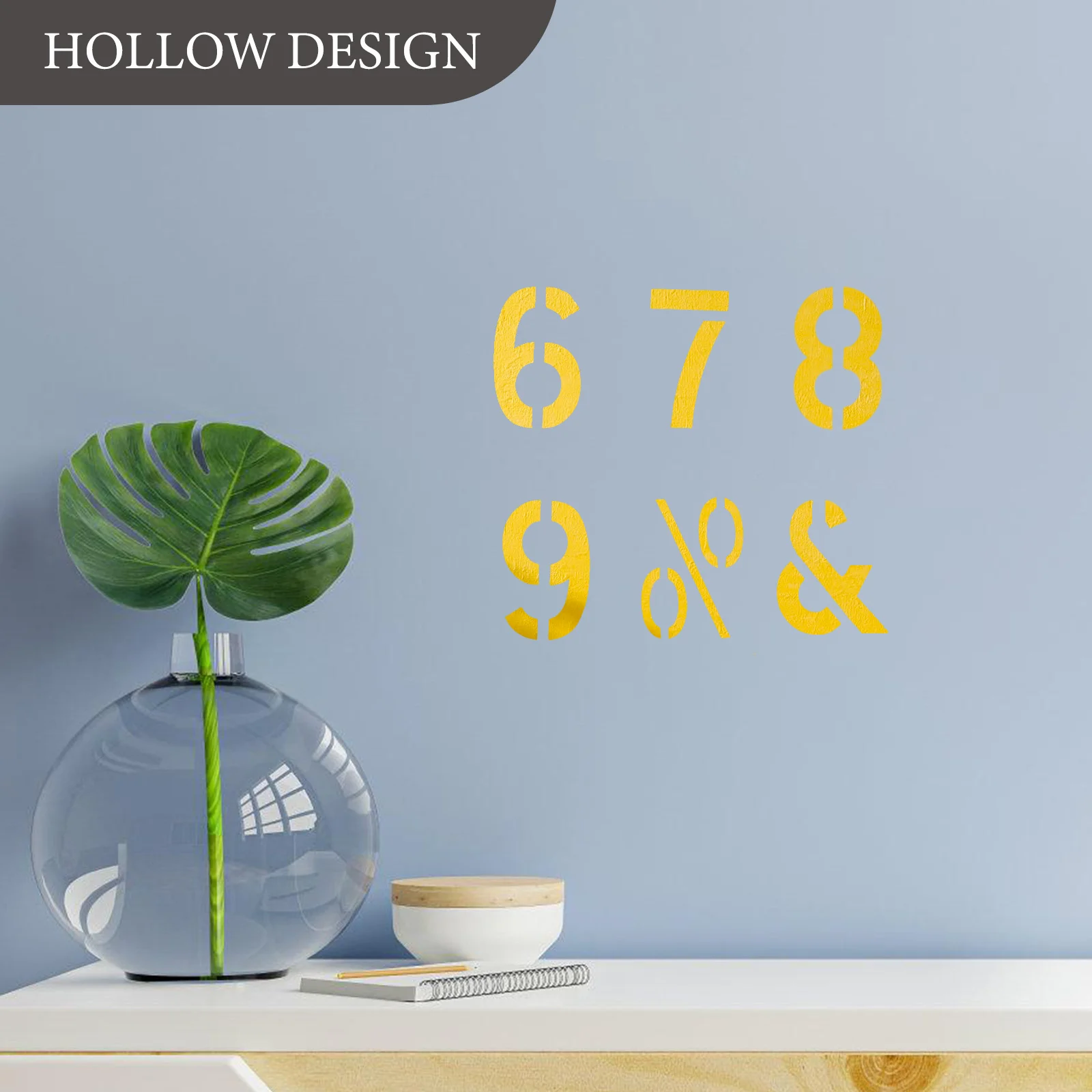 

1 Set Plastic Stencil Letters Numbers Signs Hollow Large Reusable Craft Templates For Diy Painting Wood Burning Home Decor Art