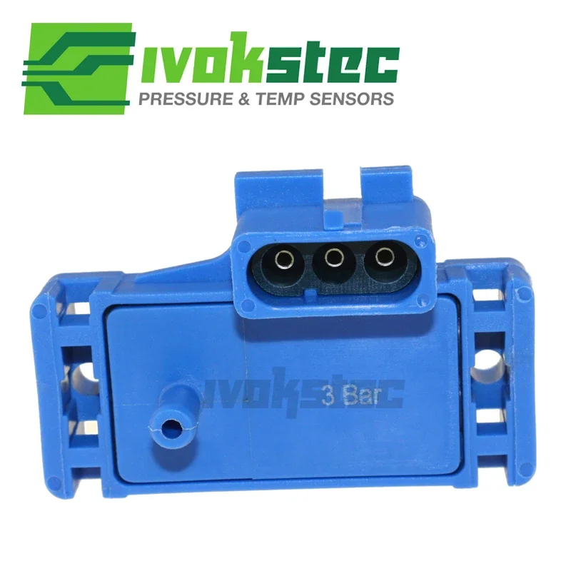 16070629 23528418 3 BAR (3Bar) Sensor Turbo Boost Pressure For Detroit Diesel Series 60 With Connector Plug Pigtail