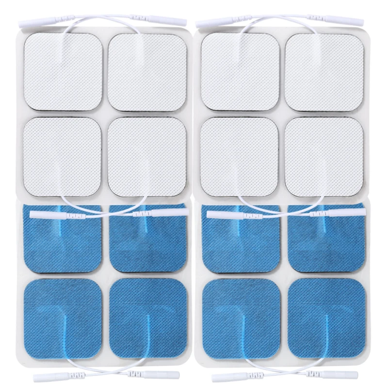 5*5cm Self Adhesive Electrode Pads for TENS Muscle Stimulator with 2mm Plug Digital Electric Patch